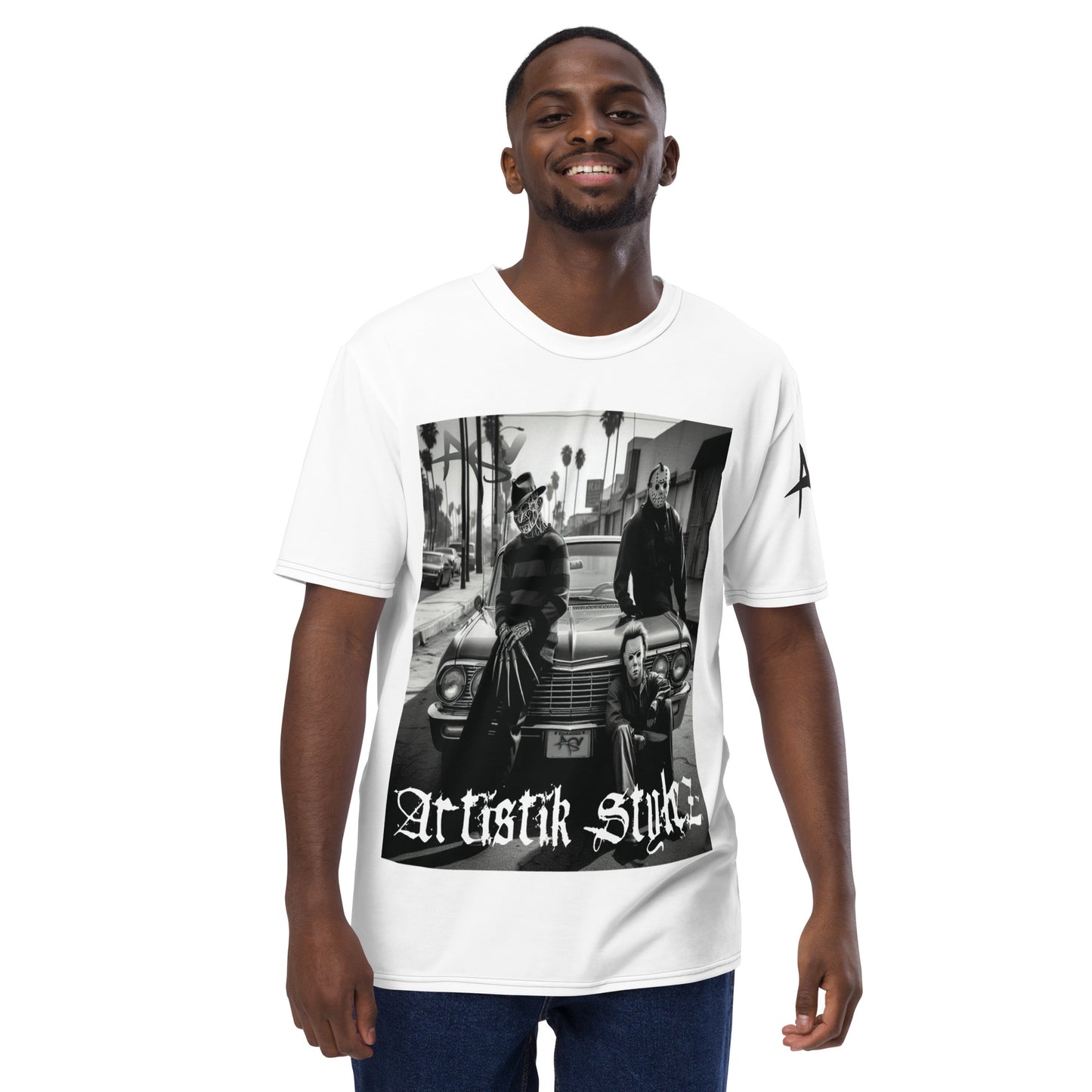 Men's Artistik Stylez Urban Horror Tee (White)