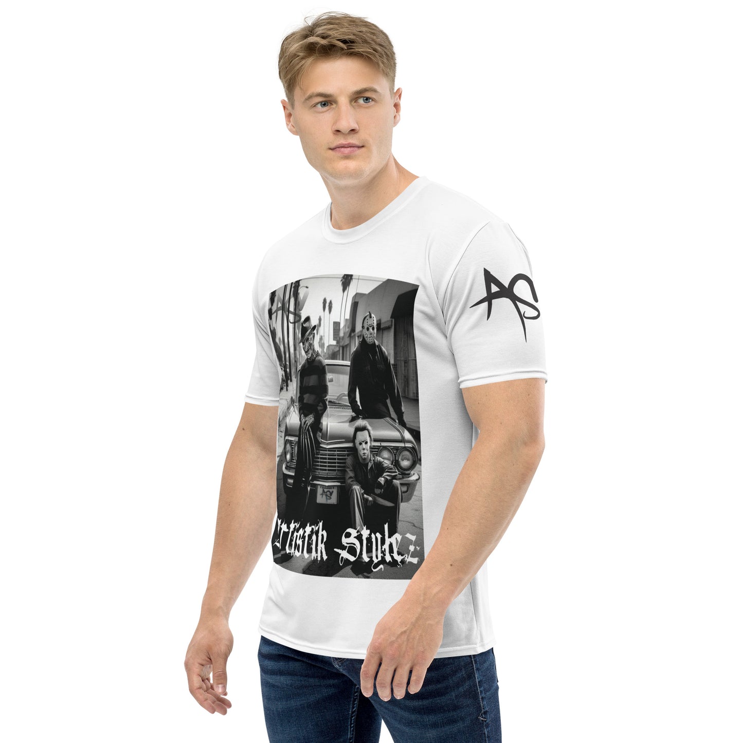 Men's Artistik Stylez Urban Horror Tee (White)