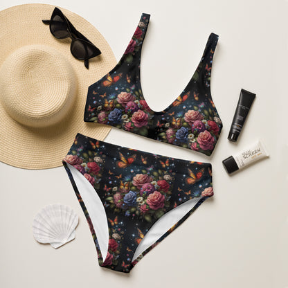 Artistik high-waisted bikini