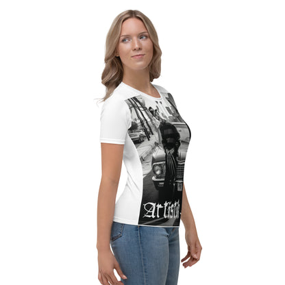 Women's Artistik Stylez Urban Horror Tee (White)